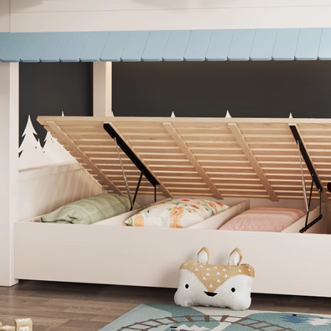 Nukhome Beach House Underbed Storage and Cushion Options