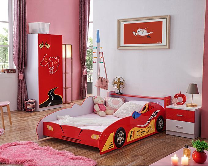 HB Rooms Grand Prix Flat Car Bed - Kids Haven