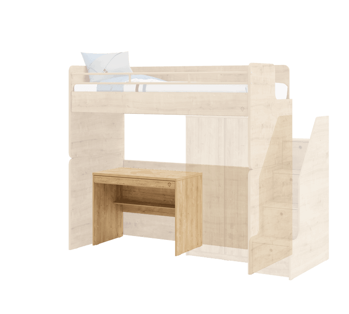 (NEW) Cilek Studio Study Desk Mocha - Kids Haven