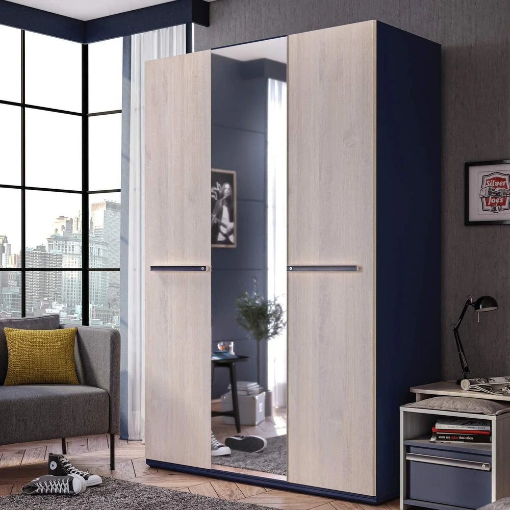 Cilek Trio 3 Doors Wardrobe - Kids Haven
