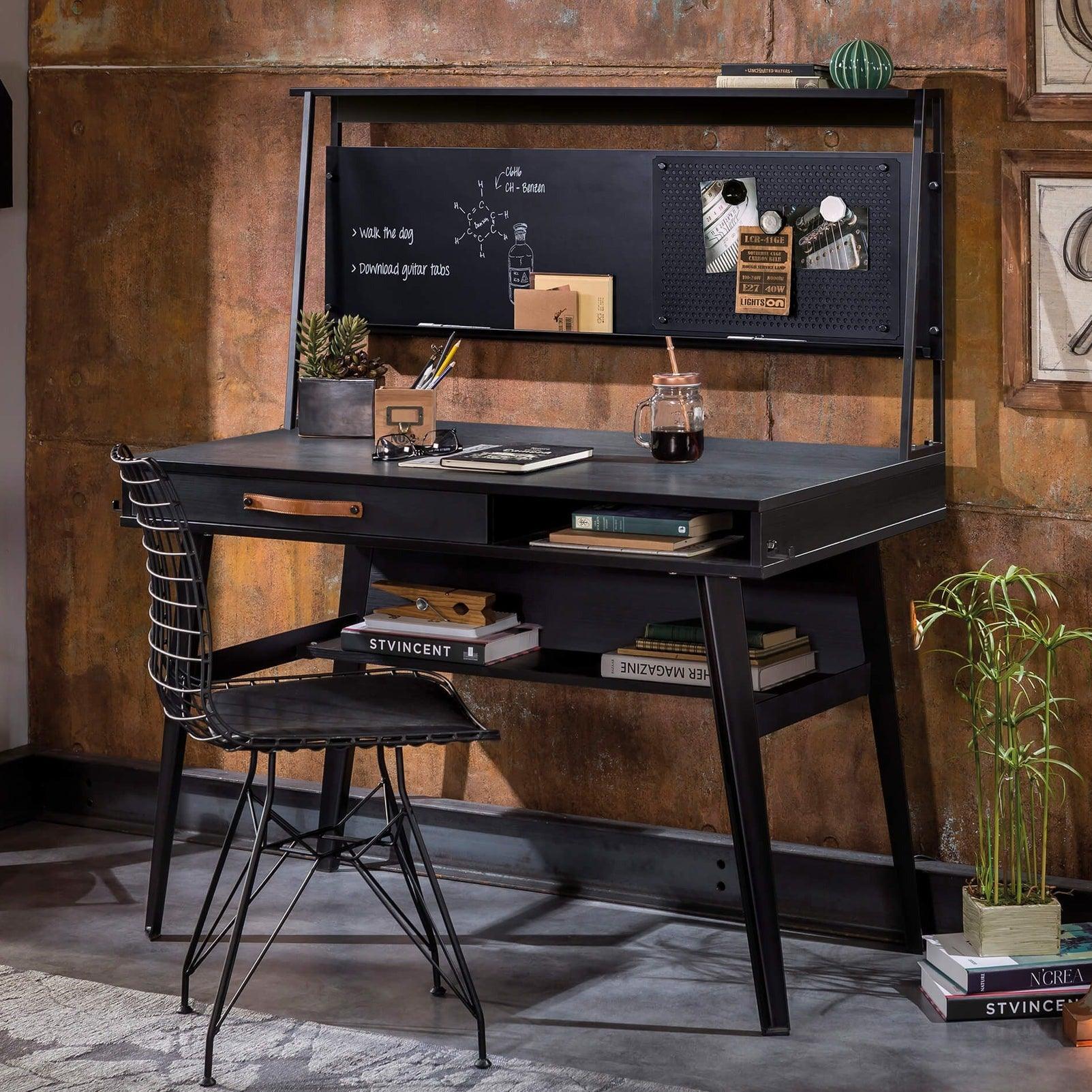 Cilek Dark Metal Line Study Desk Unit Only - Kids Haven Cilek Dark Metal Line Study Desk Unit Only - Kids Haven