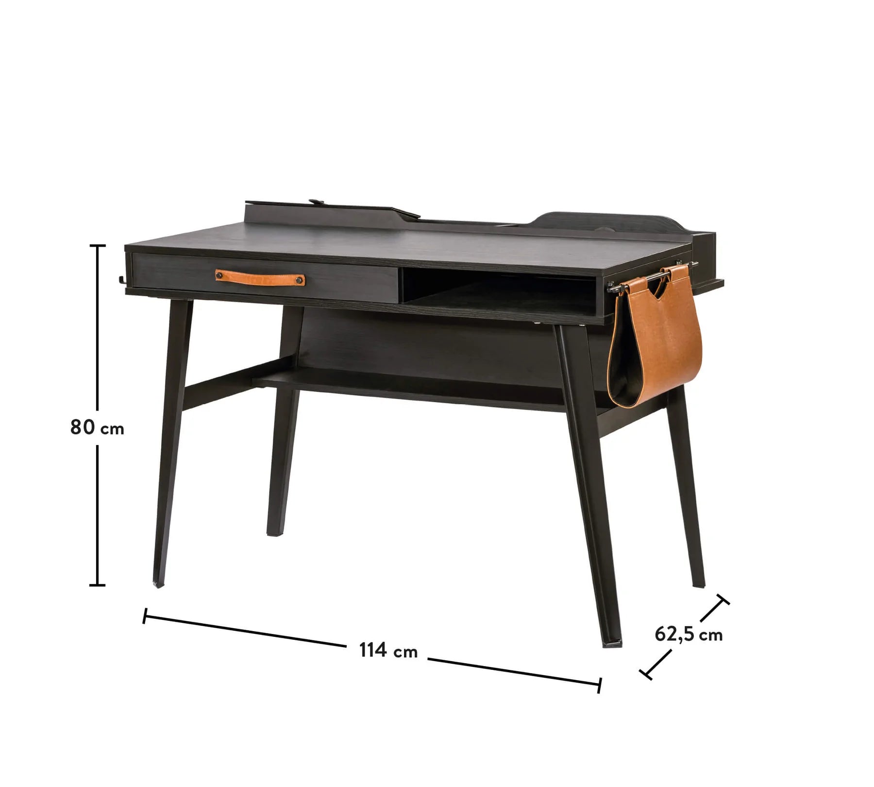 Cilek Dark Metal Small Study Desk - Kids Haven Cilek Dark Metal Small Study Desk - Kids Haven