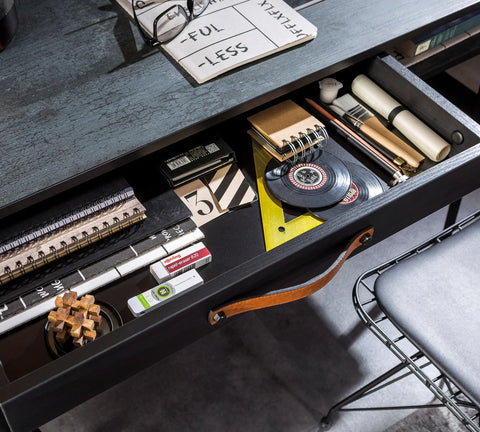 Cilek Dark Metal Small Study Desk - Kids Haven Cilek Dark Metal Small Study Desk - Kids Haven