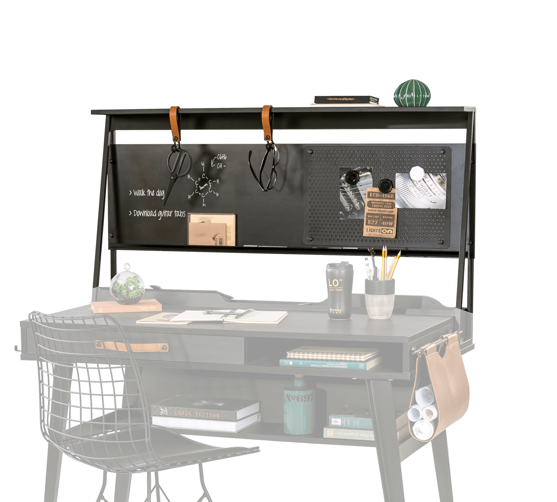 Cilek Dark Metal Small Study Desk Unit Only - Kids Haven Cilek Dark Metal Small Study Desk Unit Only - Kids Haven