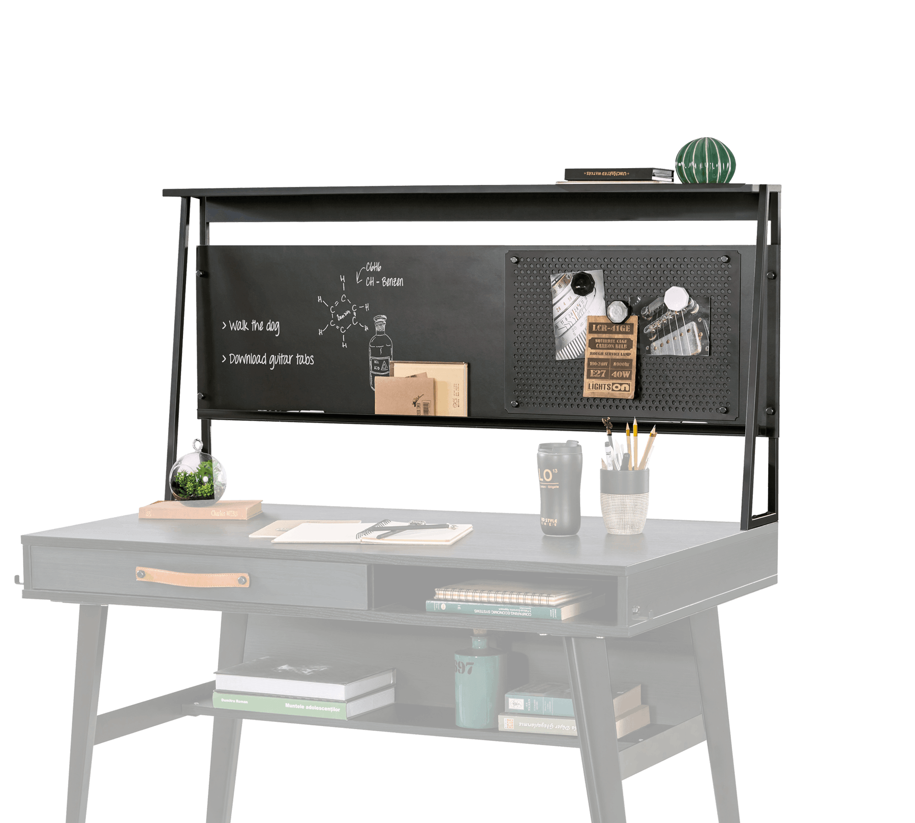 Cilek Dark Metal Line Study Desk Unit Only - Kids Haven Cilek Dark Metal Line Study Desk Unit Only - Kids Haven