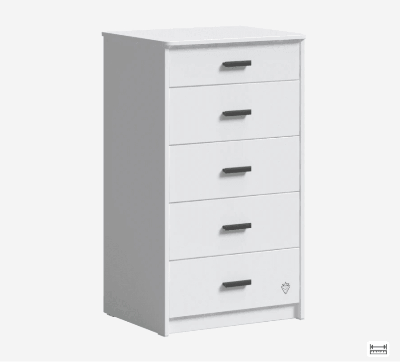 Cilek White Tall Dresser Cilek White Tall Dresser
