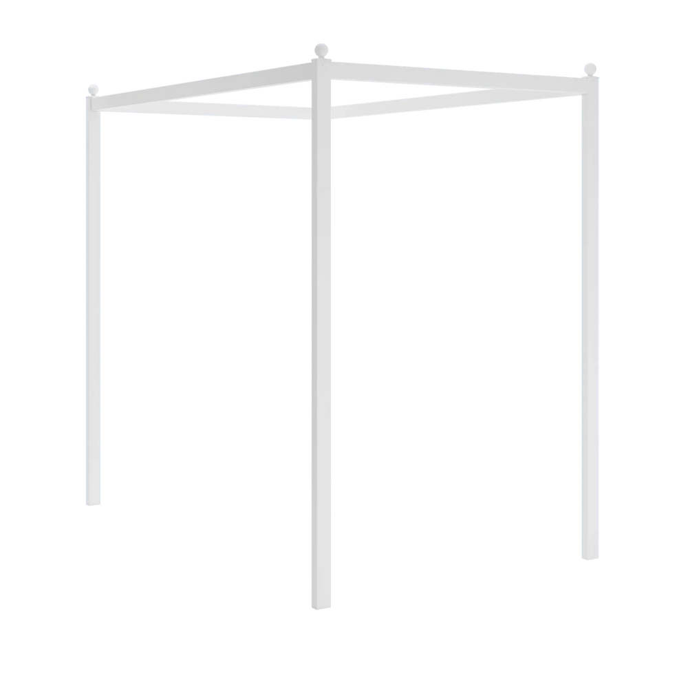 Cilek Rustic White Canopy Poster Poles Only (100x200 or 120x200cm) - Kids Haven