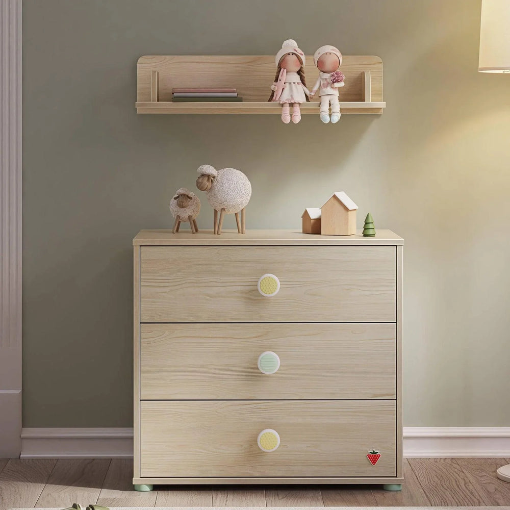 Cilek Montes Natural Small Dresser - Kids Haven