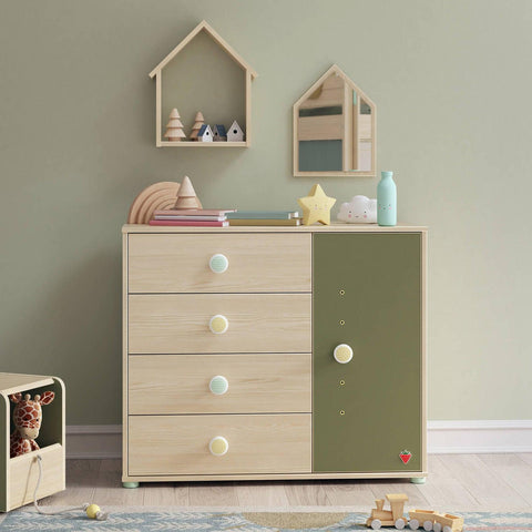 Cilek Montes Natural Dresser with Cover - Kids Haven