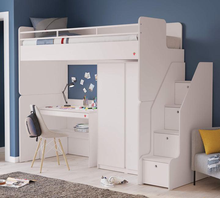 (NEW) Cilek Studio Beds Lofts Bunk Parts White - Kids Haven (NEW) Cilek Studio Beds Lofts Bunk Parts White - Kids Haven