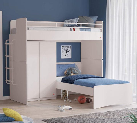 (NEW) Cilek Studio Beds Lofts Bunk Parts White - Kids Haven (NEW) Cilek Studio Beds Lofts Bunk Parts White - Kids Haven
