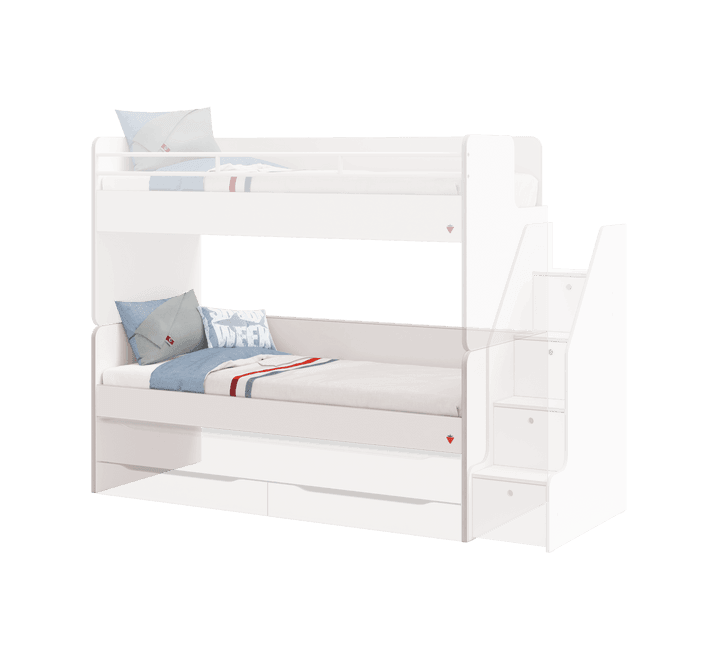 (NEW) Cilek Studio Beds Lofts Bunk Parts White - Kids Haven (NEW) Cilek Studio Beds Lofts Bunk Parts White - Kids Haven