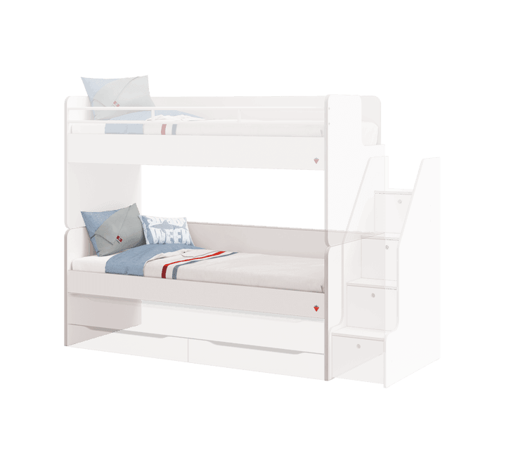 (NEW) Cilek Studio Beds Lofts Bunk Parts White - Kids Haven