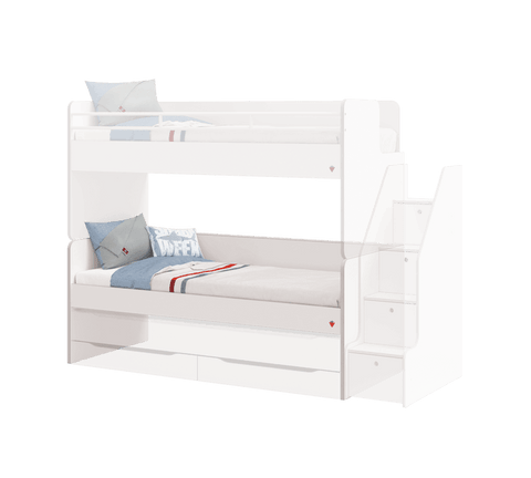 (NEW) Cilek Studio Beds Lofts Bunk Parts White - Kids Haven (NEW) Cilek Studio Beds Lofts Bunk Parts White - Kids Haven