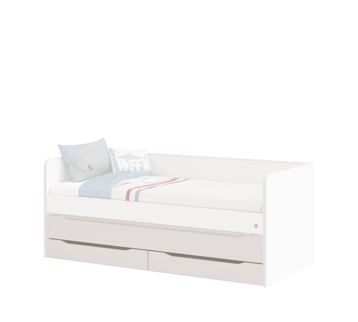 (NEW) Cilek Studio Drawer Pull-Out Bed White - Kids Haven (NEW) Cilek Studio Drawer Pull-Out Bed White - Kids Haven