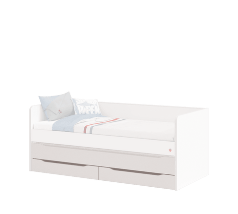 (NEW) Cilek Studio Drawer Pull-Out Bed White - Kids Haven (NEW) Cilek Studio Drawer Pull-Out Bed White - Kids Haven