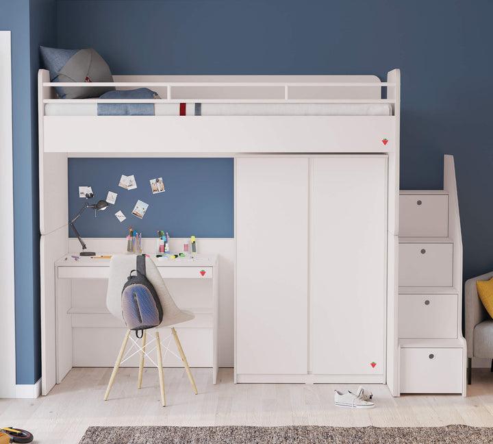 (NEW) Cilek Studio Beds Lofts Bunk Parts White - Kids Haven (NEW) Cilek Studio Beds Lofts Bunk Parts White - Kids Haven