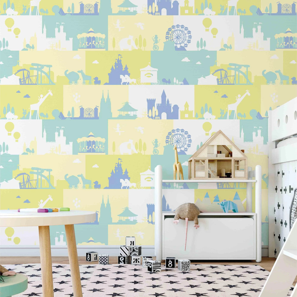 Carousel Wonderland Wallpaper - Kids Haven