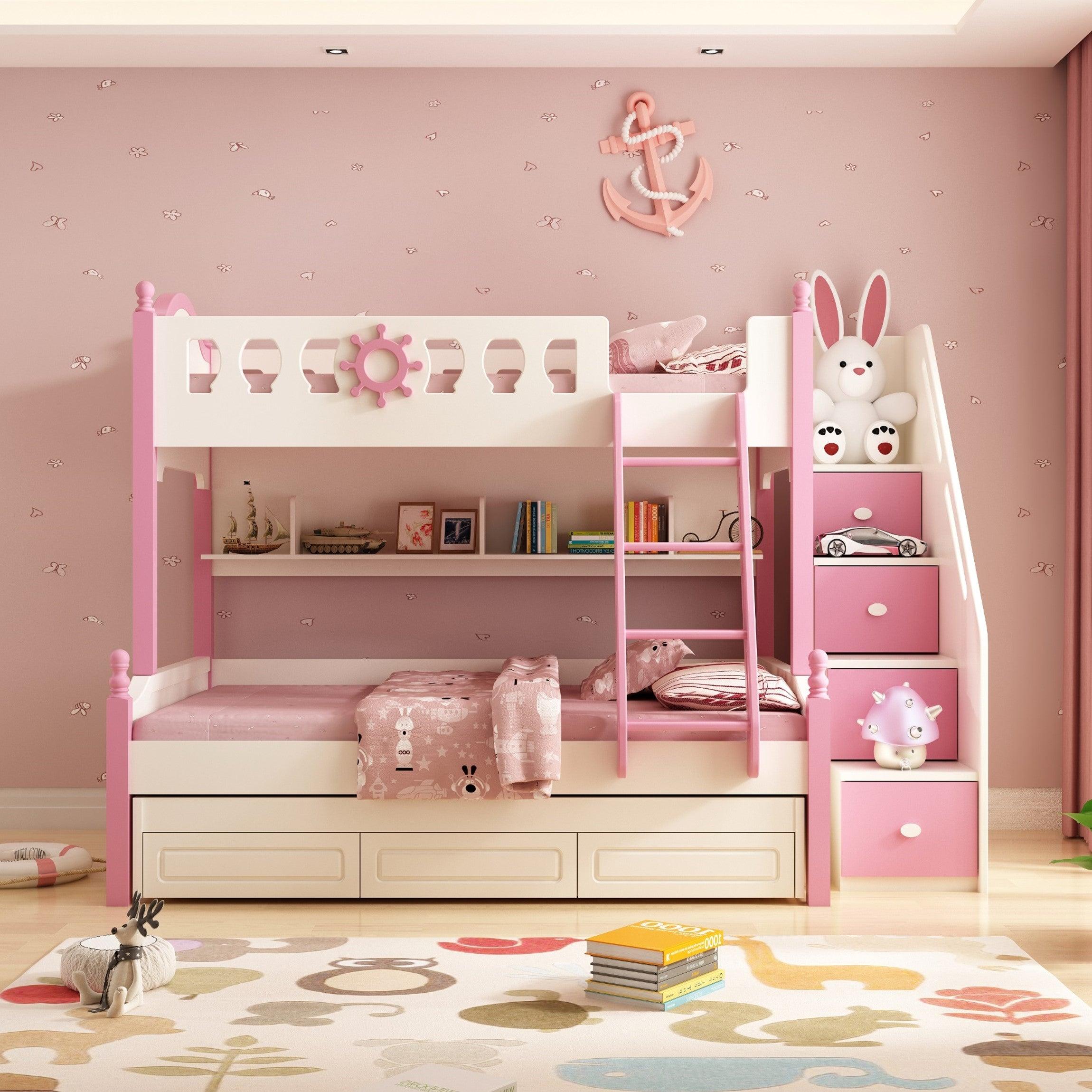 HB Rooms Sailor Bunk Bed (A07#) - Kids Haven HB Rooms Sailor Bunk Bed (A07#) - Kids Haven