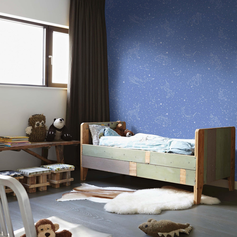 Stars & Constellations Wallpaper - Kids Haven