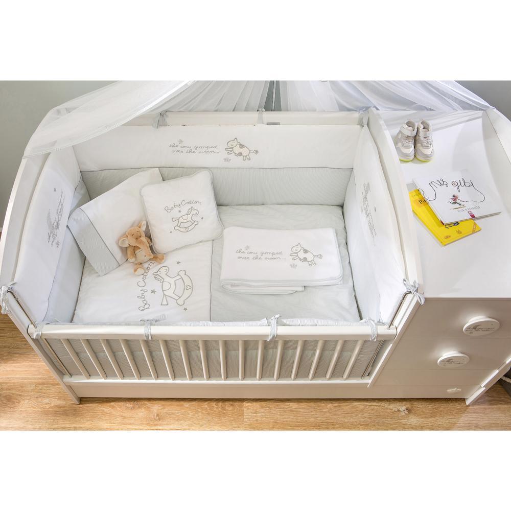 Cilek Baby Cotton Bedding Set (80X130Cm) Cilek Baby Cotton Bedding Set (80X130Cm)