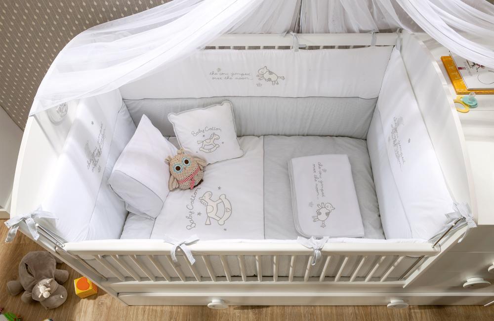 Cilek Baby Cotton Bedding Set (4 sizes) - Kids Haven Cilek Baby Cotton Bedding Set (4 sizes) - Kids Haven