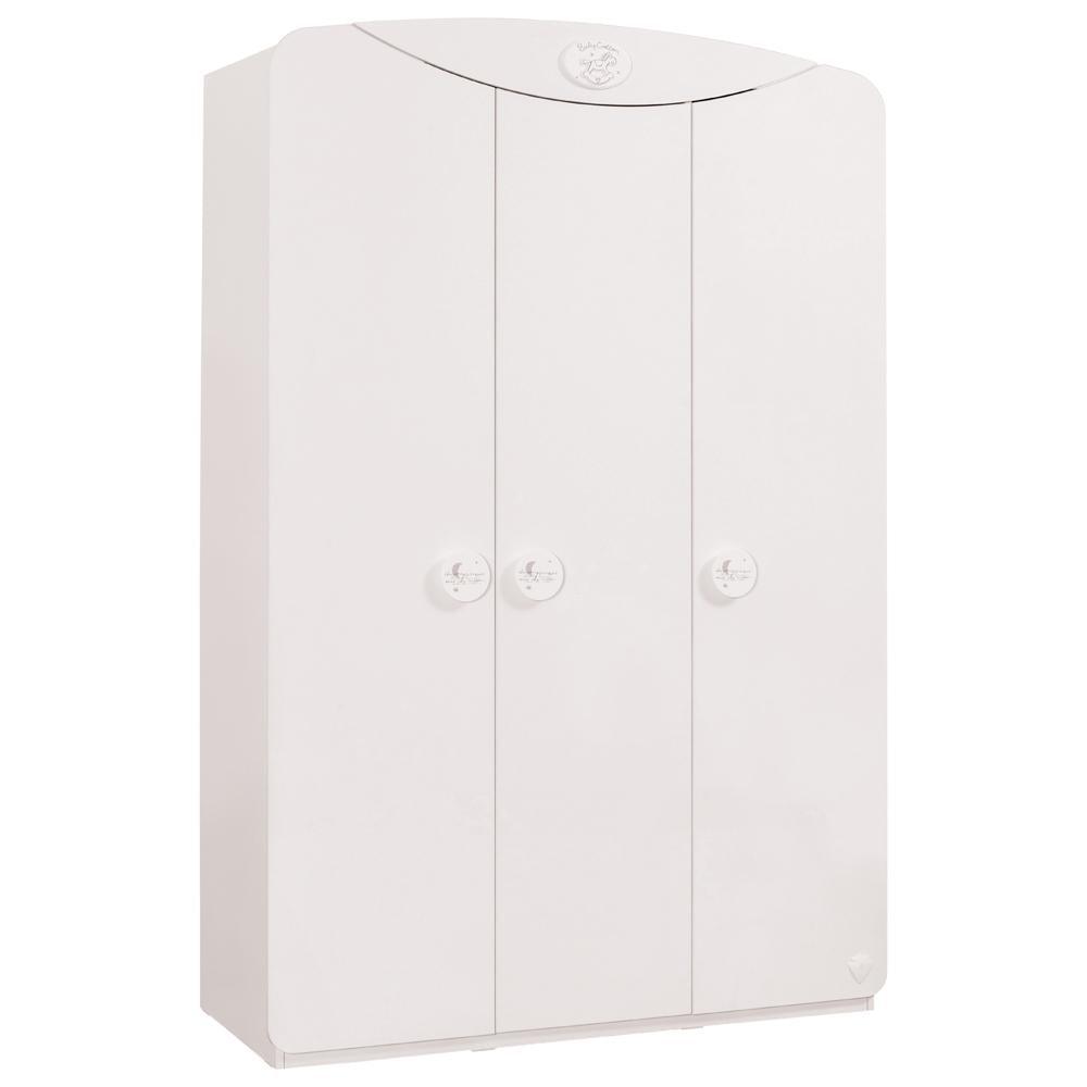 Cilek Baby Cotton Sl 3 Doors Wardrobe - Kids Haven Cilek Baby Cotton Sl 3 Doors Wardrobe - Kids Haven