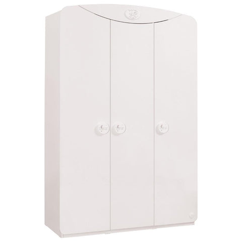 Cilek Baby Cotton Sl 3 Doors Wardrobe - Kids Haven Cilek Baby Cotton Sl 3 Doors Wardrobe - Kids Haven