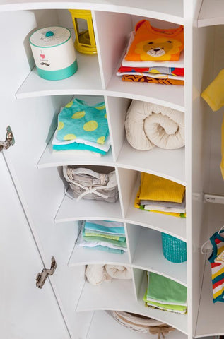 Cilek Baby Cotton Sl 3 Doors Wardrobe - Kids Haven Cilek Baby Cotton Sl 3 Doors Wardrobe - Kids Haven