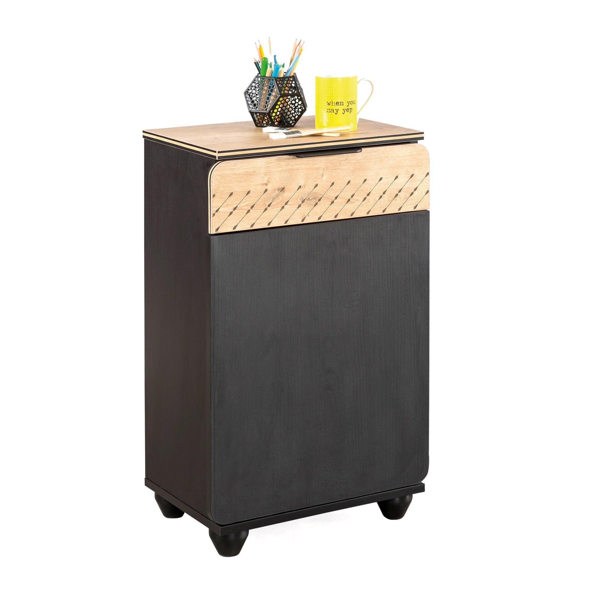 Cilek Black High Nightstand Cilek Black High Nightstand
