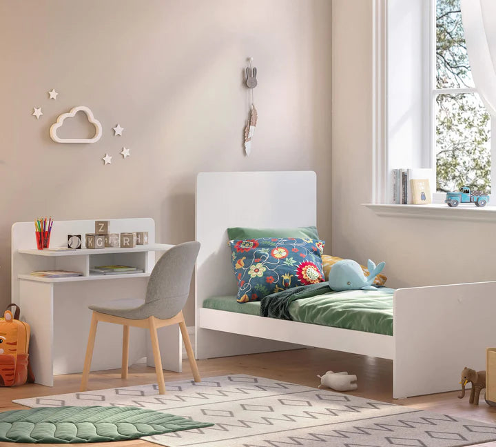 Cilek Baby Cotton Convertible Baby Bed with Table and Telescopic Handrails (70X115 - 70X140 Cm) - Kids Haven Cilek Baby Cotton Convertible Baby Bed with Table and Telescopic Handrails (70X115 - 70X140 Cm) - Kids Haven