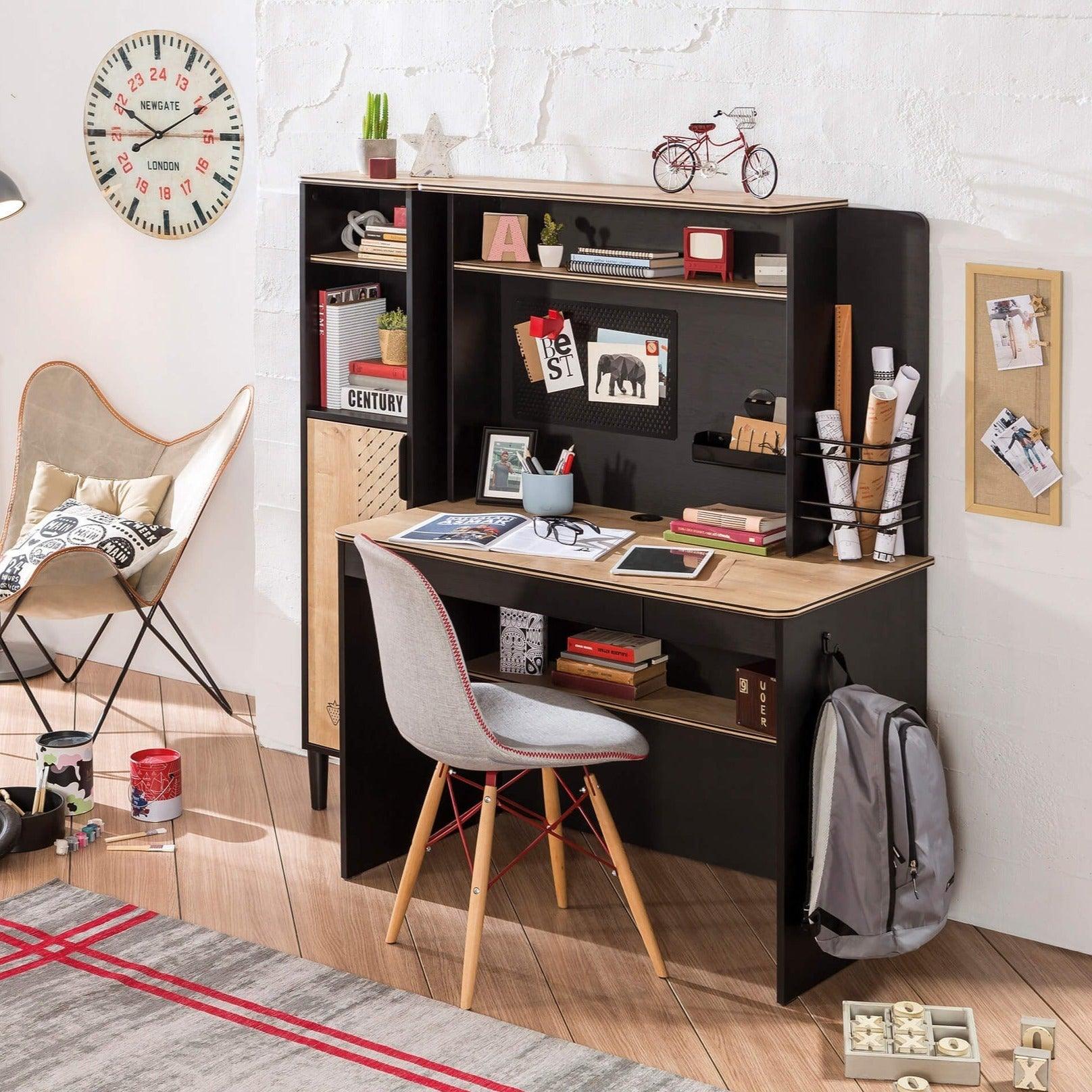 Cilek Black Small Study Desk - Kids Haven Cilek Black Small Study Desk - Kids Haven