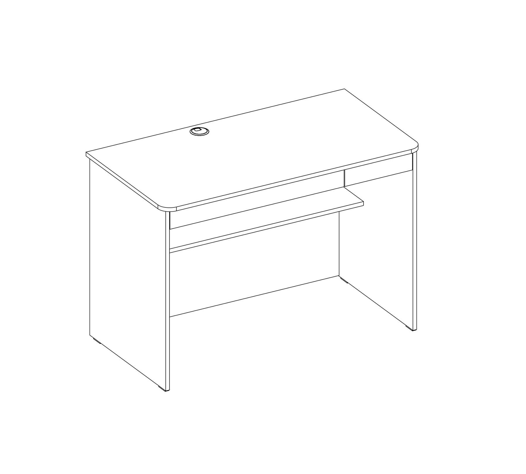 Cilek Black Small Study Desk - Kids Haven Cilek Black Small Study Desk - Kids Haven