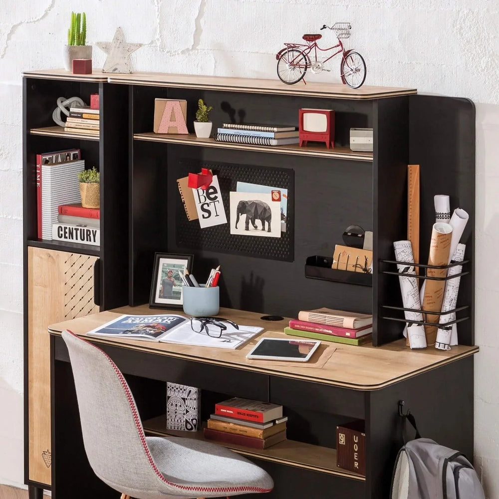 Cilek Black Small Study Desk Unit Only - Kids Haven
