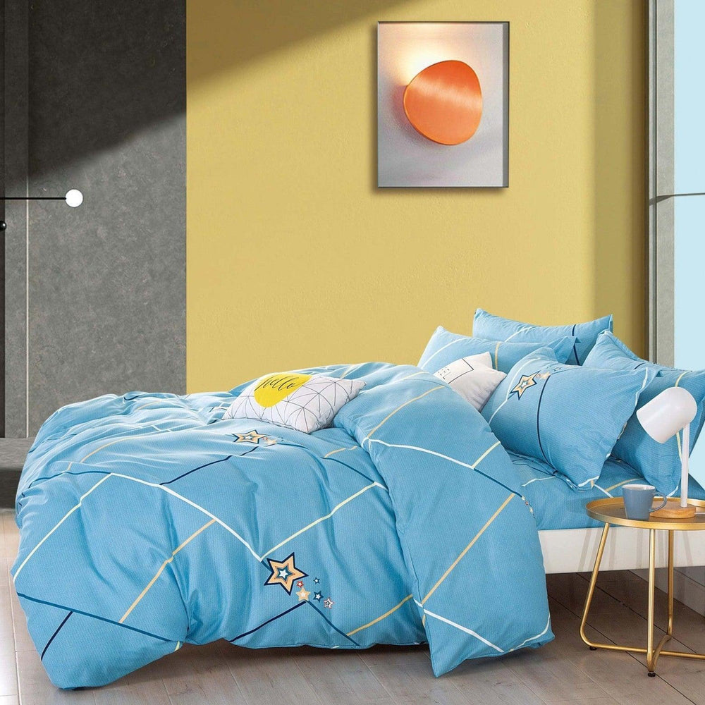 iSleep Fine Soft Series 100% Pure Cotton Fitted Sheet Set (Various Designs) - Kids Haven