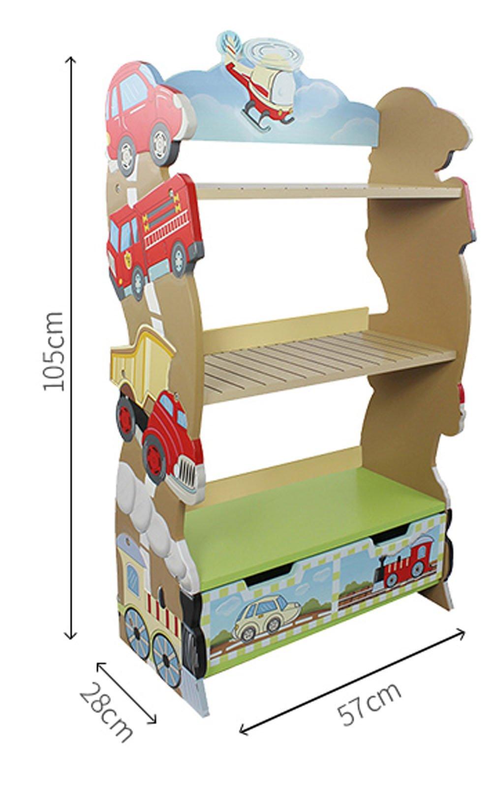 Fantasy Fields Car Book Shelf - Kids Haven Fantasy Fields Car Book Shelf - Kids Haven