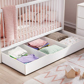 Cilek Montes White Lift Baby Bed (70X140 Cm) - Kids Haven