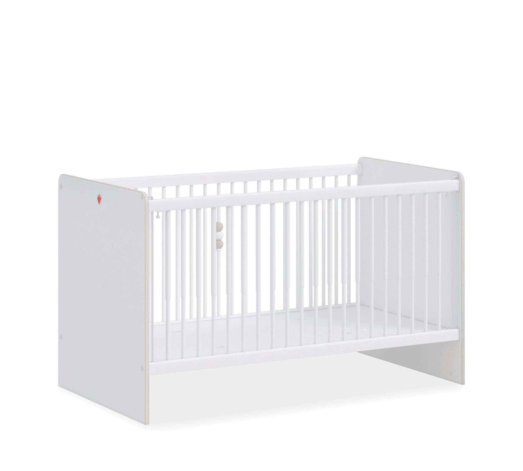 Cilek Montes White Lift Baby Bed (70X140 Cm) - Kids Haven