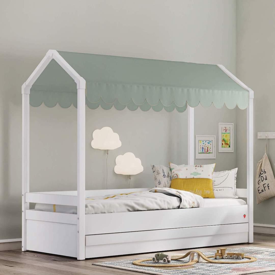 Cilek Montes White Roof Bed Cilek Montes White Roof Bed