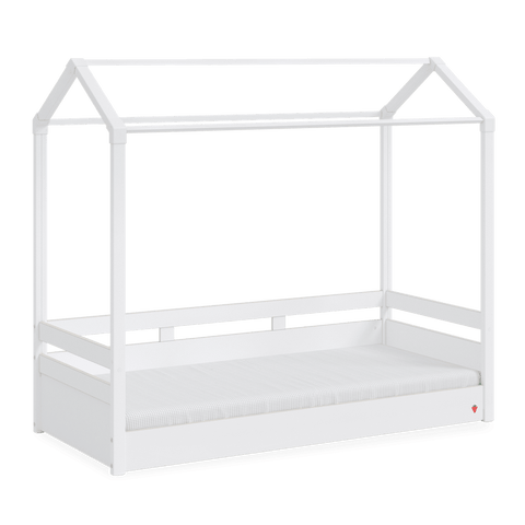 Cilek Montes White Roof Bed (90x200 Cm) - Dual Height - Kids Haven Cilek Montes White Roof Bed (90x200 Cm) - Dual Height - Kids Haven