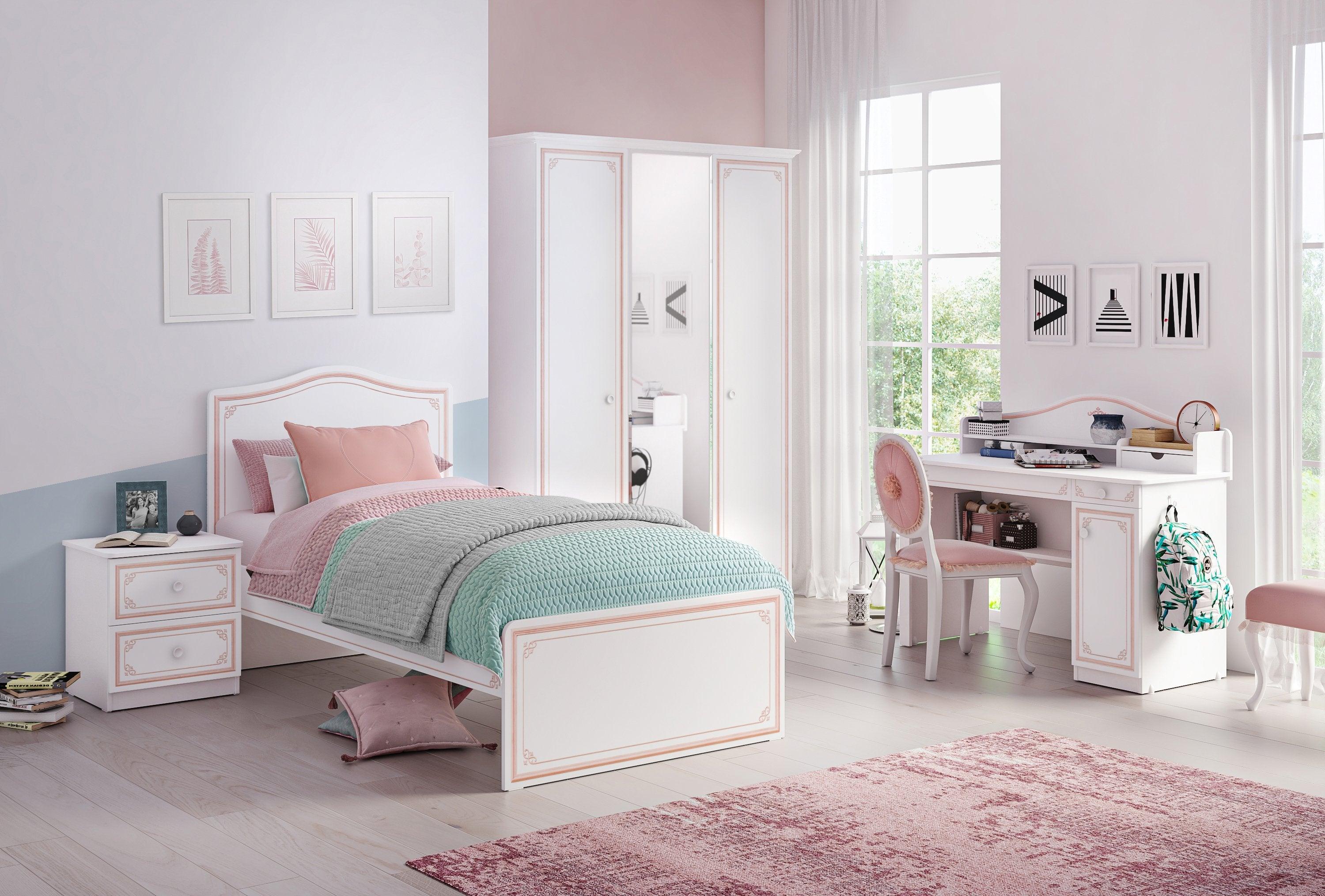 Cilek Selena Pink Small Study Unit Only (Fits Line Desk too) - Kids Haven Cilek Selena Pink Small Study Unit Only (Fits Line Desk too) - Kids Haven