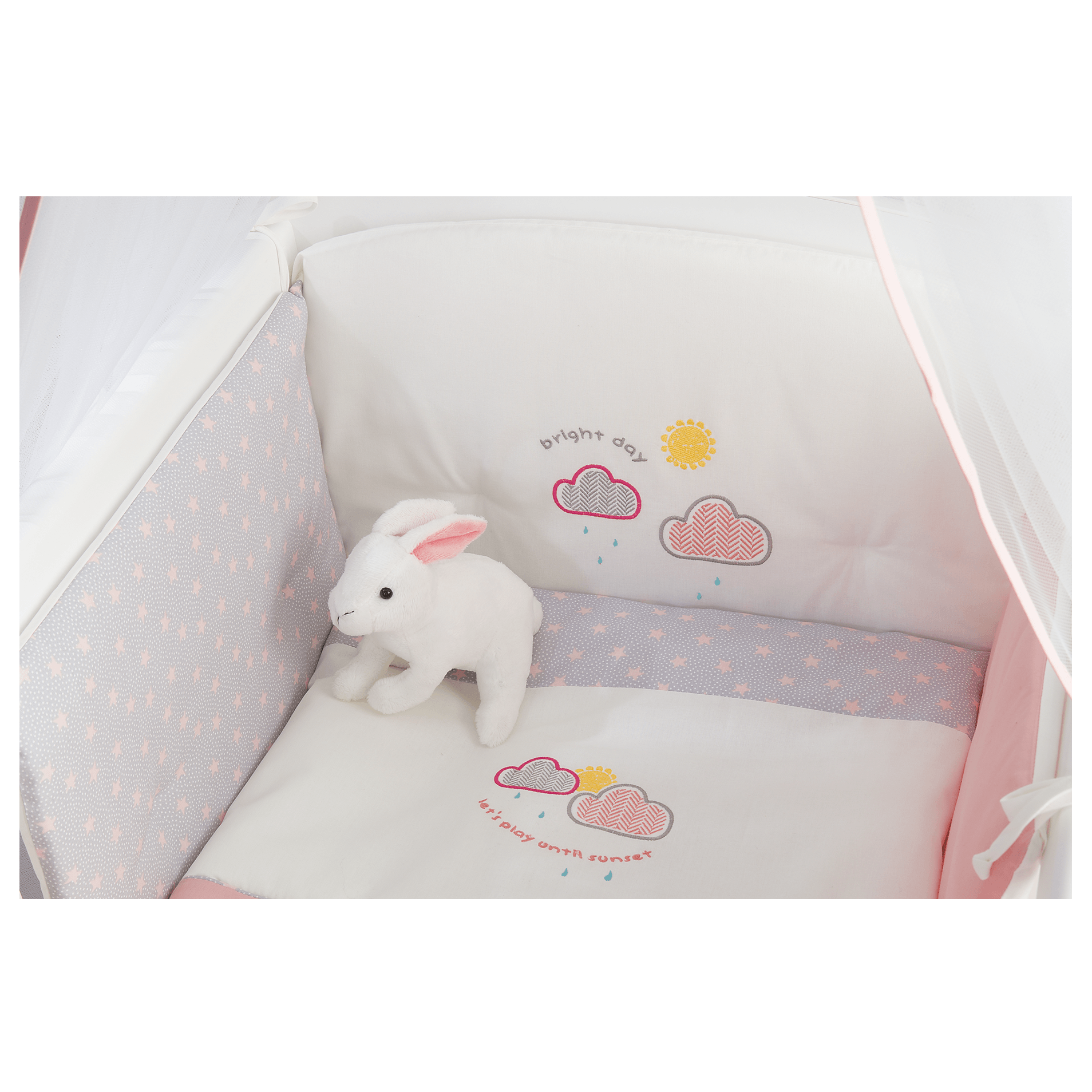 Cilek Folding Crib(45X90 Cm) - Kids Haven Cilek Folding Crib(45X90 Cm) - Kids Haven