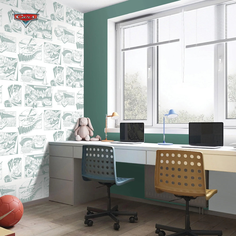 Cars Comic Series Wallpaper - Kids Haven