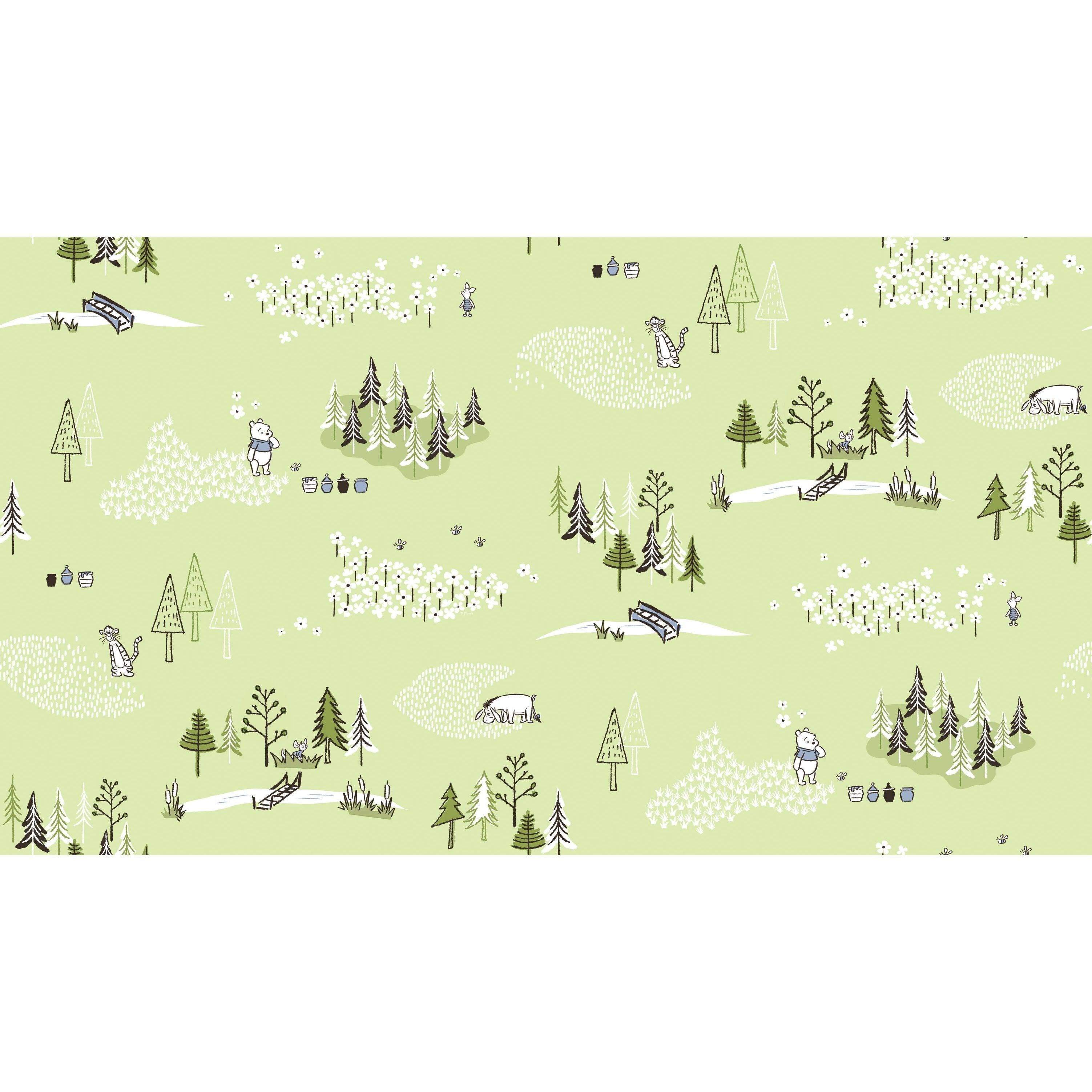 Winnie the Pooh Camping Adventures Wallpaper - Kids Haven Winnie the Pooh Camping Adventures Wallpaper - Kids Haven