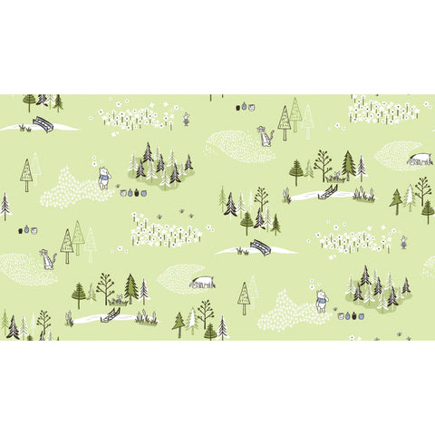 Winnie the Pooh Camping Adventures Wallpaper - Kids Haven Winnie the Pooh Camping Adventures Wallpaper - Kids Haven