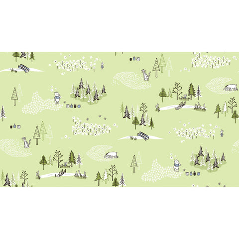 Winnie the Pooh Camping Adventures Wallpaper - Kids Haven