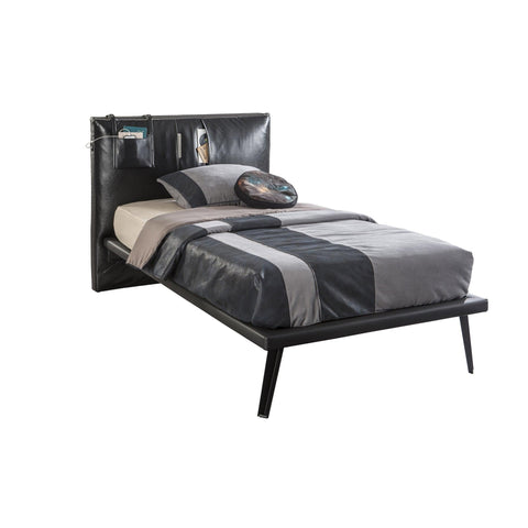 Cilek Dark Metal Bed (100X200 Cm Or 120X200 Cm - With Pull Out Options) Cilek Dark Metal Bed (100X200 Cm Or 120X200 Cm - With Pull Out Options)