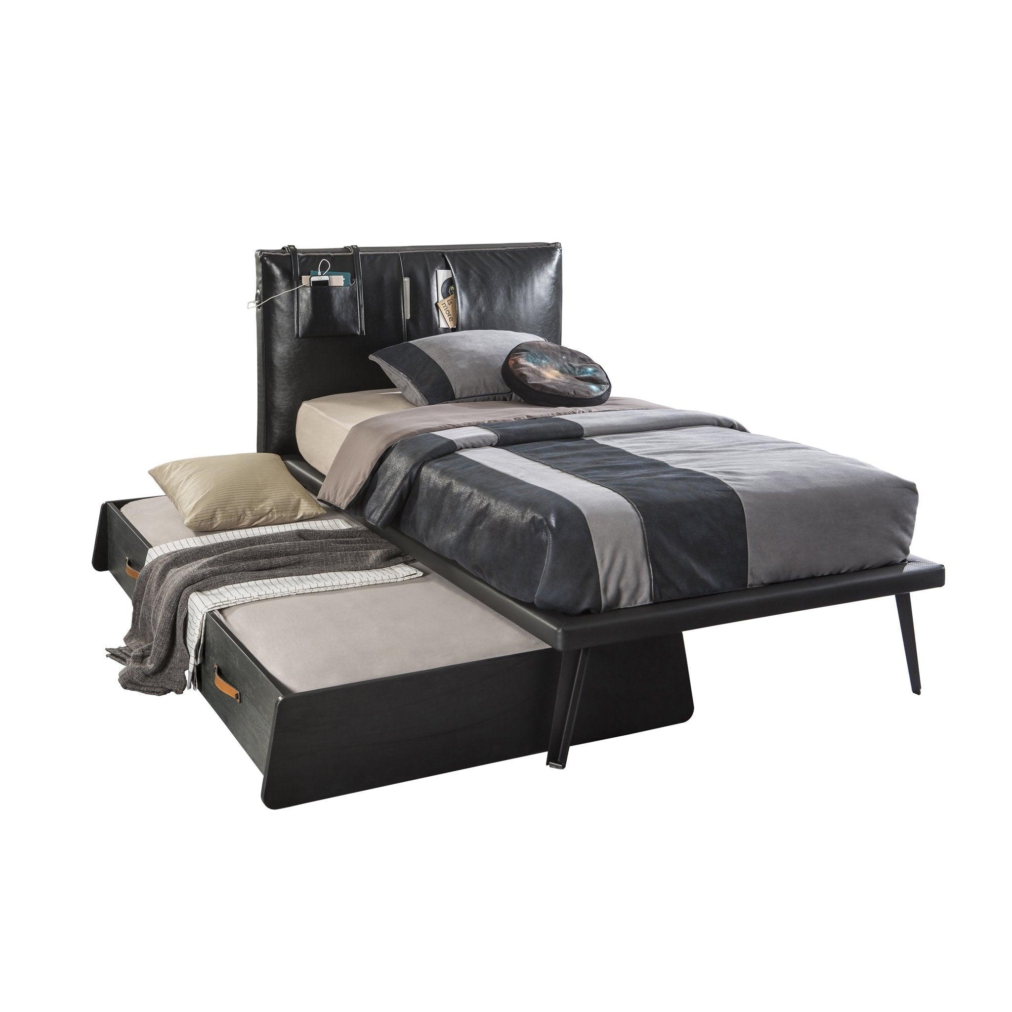 Cilek Dark Metal Bed (100X200 Cm Or 120X200 Cm) - Kids Haven Cilek Dark Metal Bed (100X200 Cm Or 120X200 Cm) - Kids Haven