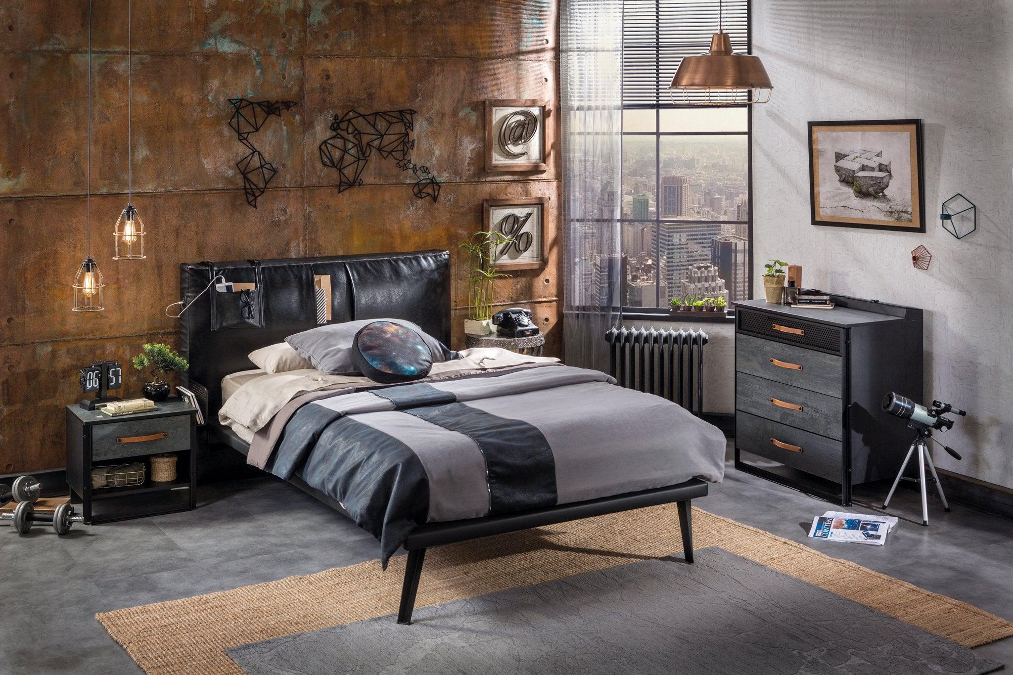 Cilek Dark Metal Dresser - Kids Haven Cilek Dark Metal Dresser - Kids Haven