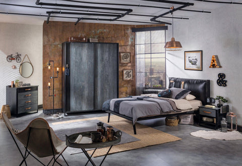 Cilek Dark Metal Bed (100X200 Cm Or 120X200 Cm) - Kids Haven Cilek Dark Metal Bed (100X200 Cm Or 120X200 Cm) - Kids Haven